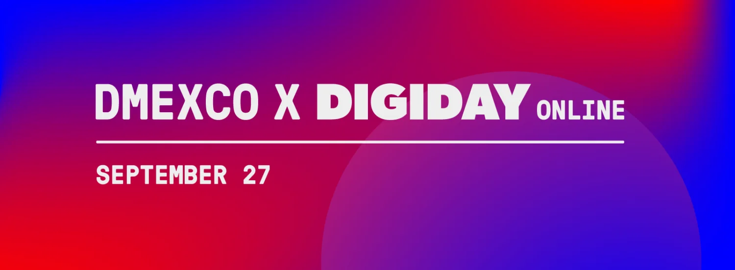 We’re excited to serve as the exclusive partner for DMEXCO’s online event